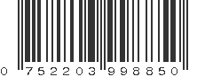 UPC 752203998850