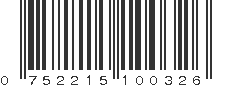 UPC 752215100326