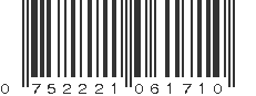 UPC 752221061710