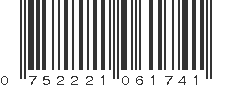 UPC 752221061741