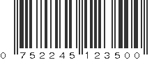 UPC 752245123500