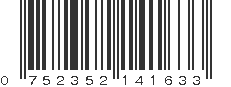 UPC 752352141633