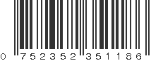 UPC 752352351186