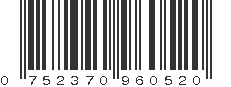 UPC 752370960520