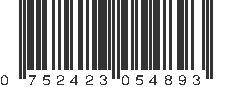 UPC 752423054893