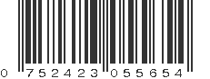 UPC 752423055654