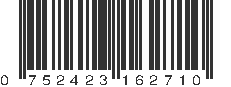 UPC 752423162710