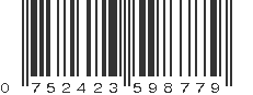 UPC 752423598779