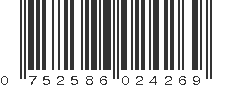 UPC 752586024269