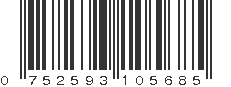 UPC 752593105685