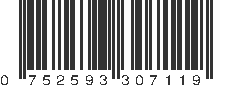 UPC 752593307119