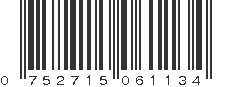 UPC 752715061134