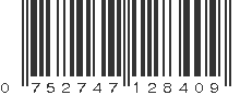 UPC 752747128409