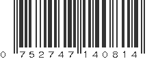 UPC 752747140814