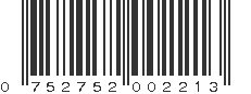 UPC 752752002213