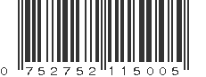 UPC 752752115005