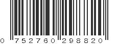 UPC 752760298820