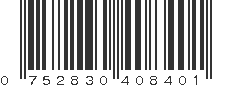 UPC 752830408401