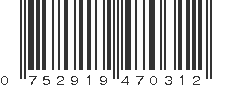 UPC 752919470312