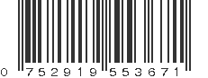 UPC 752919553671