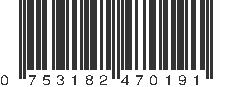 UPC 753182470191