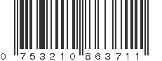 UPC 753210863711