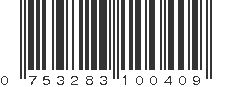 UPC 753283100409