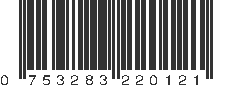 UPC 753283220121