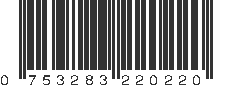 UPC 753283220220