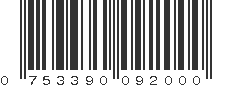 UPC 753390092000