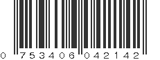 UPC 753406042142