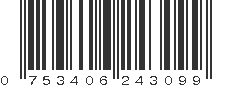 UPC 753406243099