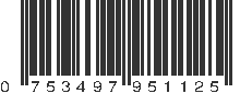 UPC 753497951125