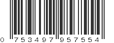 UPC 753497957554