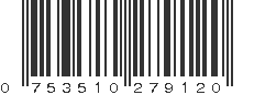 UPC 753510279120