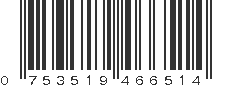 UPC 753519466514