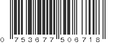 UPC 753677506718