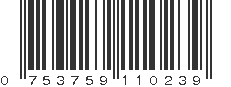 UPC 753759110239