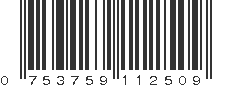 UPC 753759112509