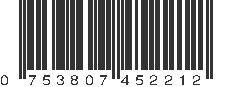 UPC 753807452212