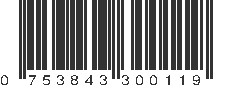 UPC 753843300119