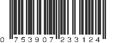 UPC 753907233124