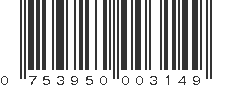 UPC 753950003149