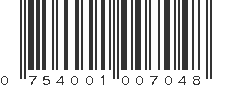 UPC 754001007048