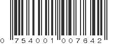 UPC 754001007642