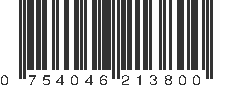 UPC 754046213800