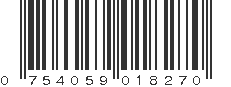 UPC 754059018270
