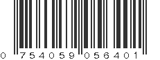 UPC 754059056401