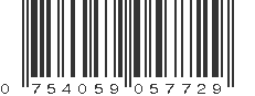 UPC 754059057729