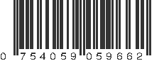 UPC 754059059662